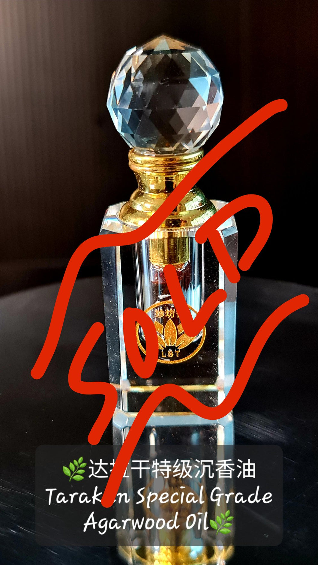 🌿Tarakan Jungle Special Grade Agarwood Oudh Oil 1g 达拉干特级野生沉香有1克 (O)