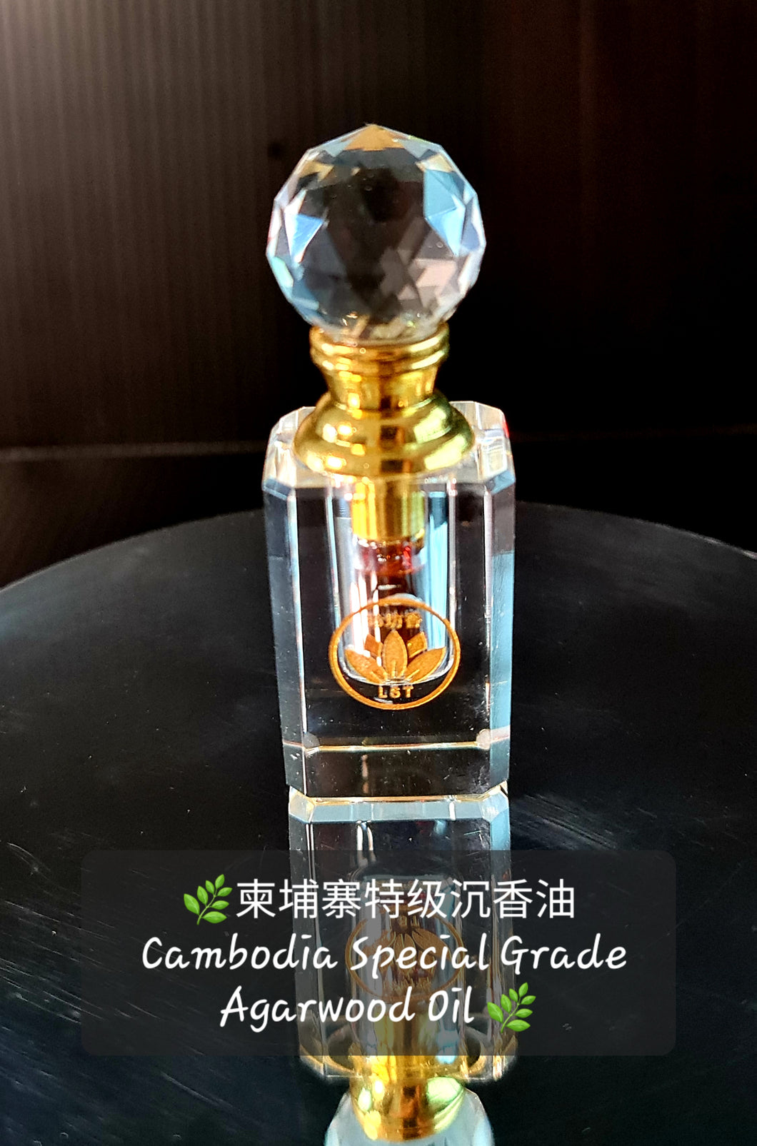 🌿Cambodia Special Grade Agarwood Oil 1g 柬埔寨 特级沉香油1克🌿 (O)