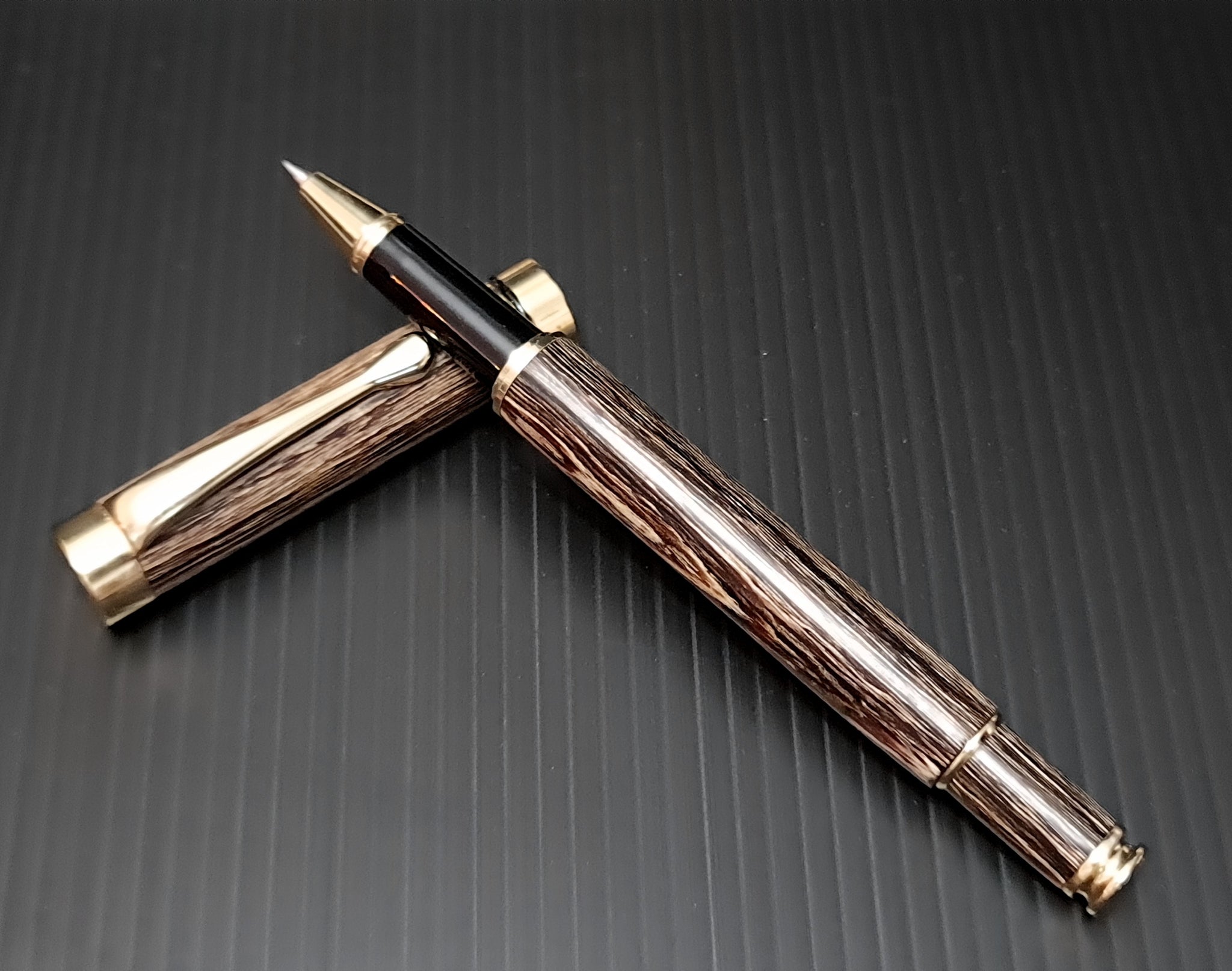 🌿沉香木原子笔Agarwood Ball-Point Pen🌿 (M) – LST Incenses 珍坊香